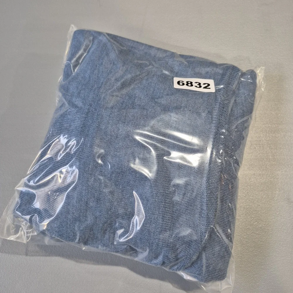 Polo Ralph Lauren Sweater Mens XL‎ Blue Wool Crewneck Merino Washable Preppy